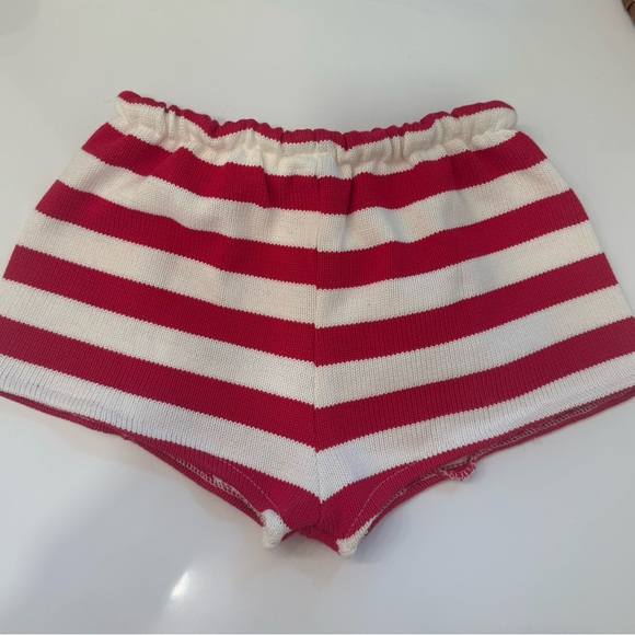 Andi Bagus S/M red & white cheeky knit shorts *fit more like an XS/* never worn - Picture 2 of 9